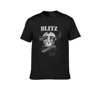 Voice of A Generation Blitz Men T-Shirt Graphic Printed Top Unisex tee Black XXL