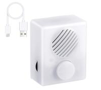 Voice Recorder for Stuffed Animal, Small White Sound Button, 360-Second Message Playback, Insertable Module to Dolls, Kids Toys, Pillows, Custom Plush Present 2,36 x 1,97 x 1,02 Pulgadas