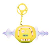 Voice Recorder Keychain, Portable Voice Recorder, Voices Recorders Mini, Recorders With Intelligent Noise Cancellation, Cartoon Design Audio Keychain Secret For Spying Listening Meeting Lecture