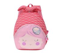 Voici et Voila Mochila Bebe Guarderia Niña Niño Cartoon Mochila 2 3 Años Niña Mochila Pequeña Mini Mochilas Niñas Sirenas Pre-Escolar 23x25x8CM