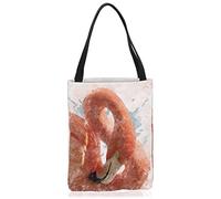 VOID Flamingo Tropic Pink Tasche Einkaufs-Beutel Polyester Shopper Einkaufs-Tasche Bag Bag Flamingo, multicolor, medium
