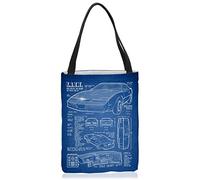 VOID K.I.T.T. - Bolsa de la compra de poliéster, diseño de Michael Knight 2000 Black Rider, multicolor, medium