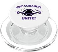 Void Screamers Unite Funny Space PopSockets PopGrip para MagSafe