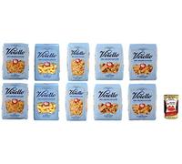 Voiello Pasta Pasta Paquete de prueba 100% italiana 10 x 500 g + Polpa Italian Gourmet 400 g