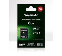 Voigtländer SDHC de alta velocidad, UHS-I Cl10, U1, V10 (90/12 MB/s) 8 GB