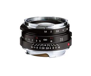 Voigtlander Nokton - Lente de montaje Leica M de 35 mm f/1.4 II, revestimiento único, color negro