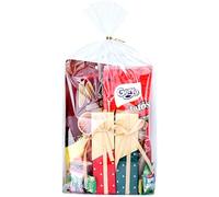 Voikinfo Bolsas con refuerzo inferior, 50 bolsas de celofán transparente de 10 x 14 pulgadas, bolsas de celofán grande, para envolver regalos, bolsas de celofán, bolsas de regalo de fiesta, embalaje