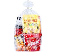 Voikinfo Bolsas de refuerzo inferior, 50 unidades de 12 x 16 pulgadas, bolsas de celofán transparente de estrella plateada, cesta grande, envoltura de regalo, bolsas de celofán, bolsas de regalo de