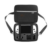Voikoli - Carcasa rígida de EVA compatible con OnexPlayer 2 de 8.4 pulgadas, a prueba de golpes, elegante y duradera (negro con correas)