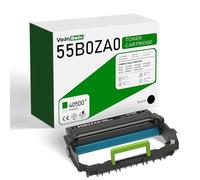 VoilaBella Unidad de imagen negra 55B0ZA0 (paquete de 1) repuesto para tóner Lexmark 55B0ZA0, funciona con impresoras MS331 MS331dn MS431dn MX331adn MX431adn B3340dw