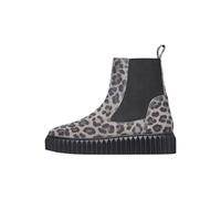 VOILE BLANCHE Botas Chelsea de ante, Gris-Negro 38