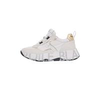 VOILE BLANCHE CLUB105.-Zapatillas Deportivas de Ante y Tejido técnico-Blanco, Blanco-Platino 37