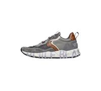 VOILE BLANCHE Zapatillas Deportivas de Ante y Tejido, Antracita 41