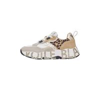 VOILE BLANCHE Zapatillas Deportivas de Ante y Tejido técnico, Marrón Claro 38