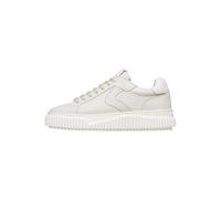 VOILE BLANCHE Zapatillas Deportivas de Piel, Blanco Crema 40