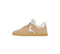 VOILE BLANCHE Zapatillas Deportivas de Piel y Ante, Beige 41