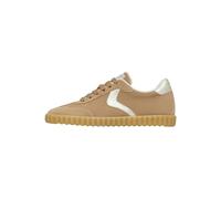 VOILE BLANCHE Zapatillas Deportivas de Piel y Ante, Beige-Platino 40