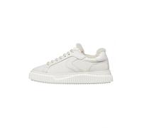 VOILE BLANCHE Zapatillas Deportivas de Piel y sintético, Blanco Crema 40