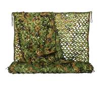 VOIRDA Red de Camuflaje Exterior Malla Camuflaje para Caza Militar Toldo Camuflaje a la Terraza para Decoración de Fiesta Temática Militar Fácil de Transportar Anti-UV 1x1m-10x20m(4x10m)