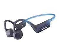 Voistek Auriculares de sonido óseo, auriculares para natación, Bluetooth IP68, impermeables, con 32 GB de memoria, reproductor de MP3, auriculares deportivos abiertos inalámbricos para nadar y correr