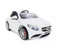 Voiture électrique 12V Mercedes S63 AMG Blanche - Pack Luxe