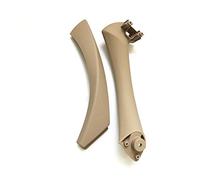 Voiture PoignéE Porte,Manija de Puerta Interior 1 unids Interior Puerta de plástico Puerta de plástico con Tapa de Ajuste de Ajuste for BMW 3 Series E90 E91 E92 316 318 320 325 328i(Beige Left)