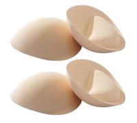 VOKMEMC 2 Pares Inserciones Extraíbles Para Sujetadores Deportivas Relleno De Sujetador Inserto De Esponja Almohadillas Para El Pecho Almohadillas En Forma De Sujetador Para Mujeres Y Niñas