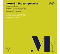 モーツァルト：交響曲全集 Vol.2 / マキシム・エメリャニチェフ , イル・ポモ・ドーロ (Mozart : Symphony No.29,40, Oboe Concerto / Maxim Emelyanychev, Il Pomo d'Oro) [日本語帯・解説付]