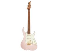 Vola Guitarra eléctrica OZ JRM J1 Shell Pink Gloss Hecho a mano en Japón Mástil de arce tostado Puente Gotoh Afinador de bloqueo Gotoh Modelo de firma 6 cuerdas Cuello en C moderno