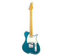 Vola Guitarra eléctrica, Vasti MF MC V3, Ocean Turquoise Metallic Gloss - Arce duro diapasón