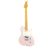 Vola Guitarra eléctrica, Vasti MF MC V3, Shell Pink Gloss - Arce duro diapasón