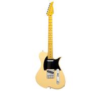 Vola Guitarra eléctrica, Vasti MF MC V3, Vintage Ivory Gloss - Arce duro diapasón