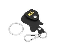 Vola Soporte para púas de guitarra, funda para púas de guitarra, llavero, funda para púas, almacenamiento de púas de guitarra, Negro , small, Llavero