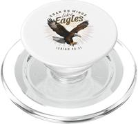 Volad con Alas De Águila Isaías 40:31 Diseño De Águila PopSockets PopGrip para MagSafe