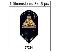 Voladores modelo red gigant set de 3 piezas keltin dos dimensiones 372
