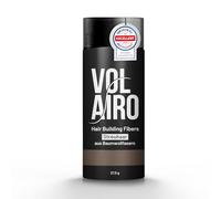 Volairo fibras capilares - castaño medio - 27,5 g - efecto volumen inmediato y natural en zonas despobladas - fijación segura, fácil aplicación y lavado - para hombres y mujeres