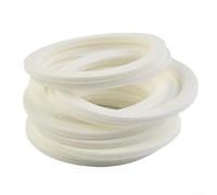 Volakebeing 10 unids sello de espuma, anillos de sellado de tapa de tanque de agua, junta de repuesto de espuma material PE para contenedor de almacenamiento de agua IBC