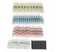 Volakebeing 50-800 conectores termorretráctiles, mangas de sellado de soldadura, terminales de alambre impermeables, empalme eléctrico, juntas de cables marinos automotrices (400 unidades)