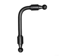 Volakebeing Adaptador de bola de 17 mm para extensión de soporte de teléfono con soportes de bola doble, soporte de navegación ajustable de 360 grados compatible con bicicleta y motocicleta