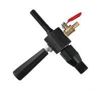 Volakebeing Adaptador de martillo eléctrico Convertidor de inyección de agua Varilla de conexión Convierte el martillo eléctrico en taladro de agua para trabajos de construcción Material 40Cr (B)