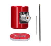 Volakebeing Antena HF 14M-30MHz 300W-600W 1/4 longitud de onda telescópica Kit de antena para radio USDX QRP Radio Ham Radio Comunicación extensible a 5 metros con VSWR ajustable (solo base)