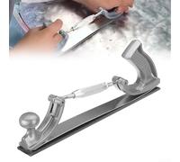 Volakebeing Archivador de acero para dientes curvados de 14 pulgadas, marco ajustable, limas de pulido de carrocería de coche, acero al carbono de doble cara, no requiere aceite, diseño compatible con