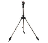 Volakebeing Aspersor de césped con soporte de altura ajustable, boquilla de agua giratoria de 360 grados, sistema de riego de jardín para cobertura de riego de césped de plantas al aire libre