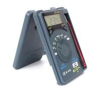 Volakebeing B866 - Multímetro digital con rango automático LCD, voltímetro y amperímetro con 7 funciones, 25 rangos, protección contra sobrerango, construcción ABS, diseño de 115 x 70 x 20 mm