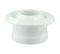 Volakebeing Boquilla de ventilación redonda ABS giratoria de 360 ° con dirección de aire ajustable para espacios interiores, ABS blanco para hoteles, escuelas (150)