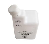 Volakebeing Botella mezcladora de aceite combustible de motor de 2 tiempos de 1 litro, mezclador de relación de gasolina para motosierras, recortadoras, 32:1, 50:1, 40:1, 25:1, medidas precisas
