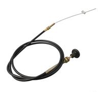 Volakebeing Cable de estrangulador de carburador, 1 unidad, tipo empuje para control de velocidad del motor de motocross, compatible con coches, camiones y furgonetas (1,5 metros)