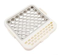 Volakebeing Cesta de silicona para lavavajillas para limpieza y almacenamiento de objetos pequeños, organizador compacto resistente al calor con diseño de hebilla segura, herramienta de cocina