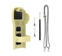 Volakebeing Funda protectora para DJI para Osmo Pocket 3, diseñada para una máxima organización de accesorios, como lo muestra la imagen, Amarillo