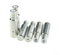 Volakebeing Guía de taladro EDM para máquina CNC EDM | Guía de perforación de electrodos de 0,15-3,0 mm con ojo de descarga de agujero fino | Boquilla de alambre de metal plateado para (0,6 mm)